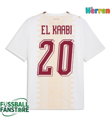 Marokko Ayoub El Kaabi #20 Replik Auswärtstrikot WM 2026 Kurzarm